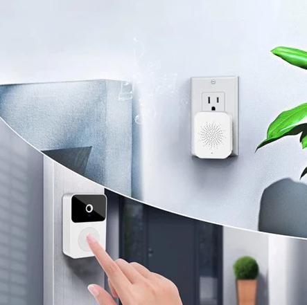 Campainha Wifi Eletrônica Sem Fio com Câmera + FRETE GRÁTIS