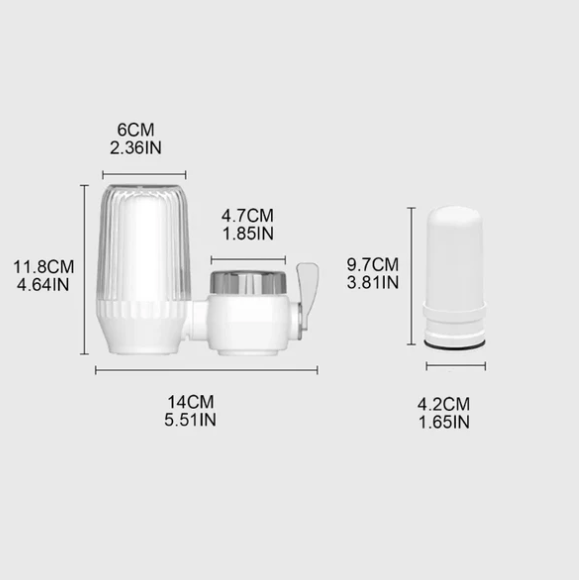 Filtro Purificador de Água Removível e Lavável + FRETE GRÁTIS