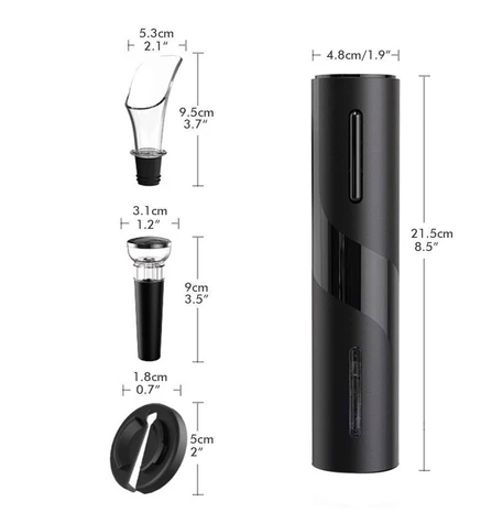 Abridor de Vinho Elétrico Automático + FRETE GRÁTIS