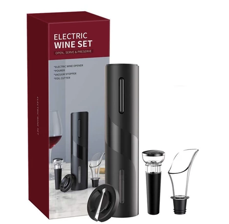 Abridor de Vinho Elétrico Automático + FRETE GRÁTIS