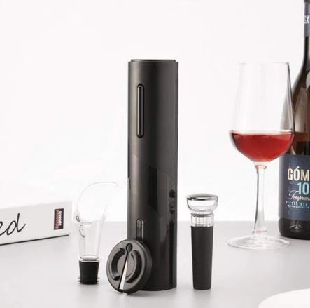 Abridor de Vinho Elétrico Automático + FRETE GRÁTIS