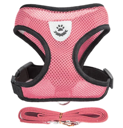 Kit 2 Pçs Guia + Coleira Peitoral Pet + FRETE GRÁTIS