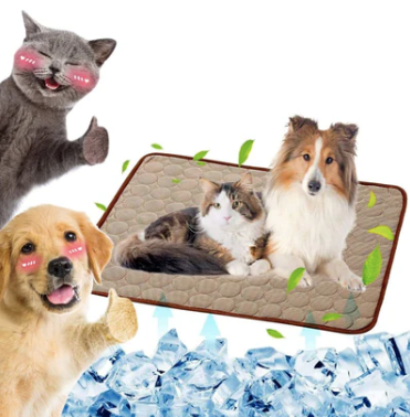 Tapete Gelado Pet cachorro gatos Térmico Refrescante + FRETE GRÁTIS