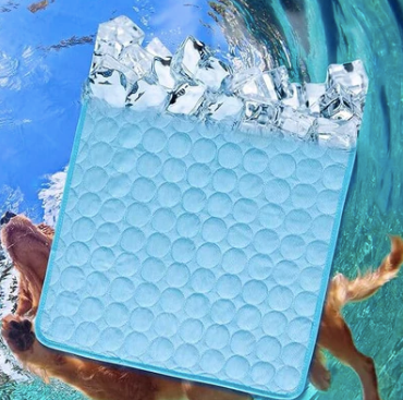 Tapete Gelado Pet cachorro gatos Térmico Refrescante + FRETE GRÁTIS