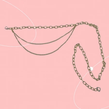 Cinto Corrente Modelo 3 Tiras + FRETE GRÁTIS