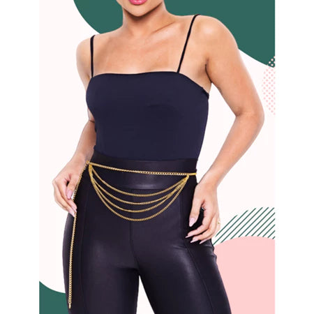 Cinto Corrente Modelo Tiras + FRETE GRÁTIS