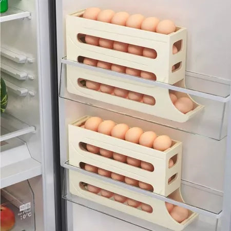 Porta Ovos Dispenser de 2 e 4 andares + FRETE GRÁTIS