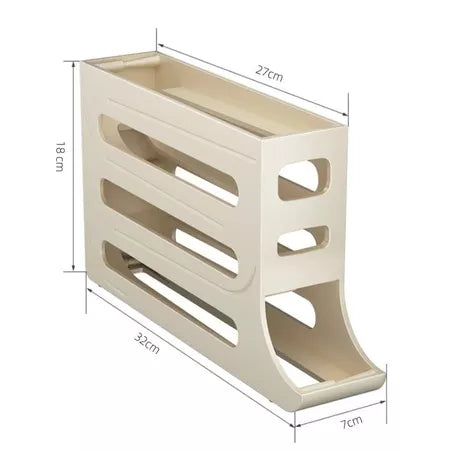 Porta Ovos Dispenser de 2 e 4 andares + FRETE GRÁTIS