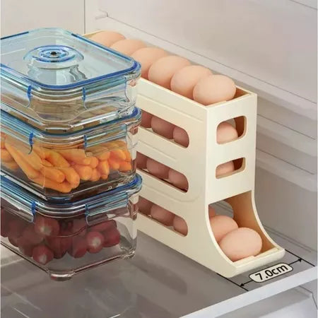 Porta Ovos Dispenser de 2 e 4 andares + FRETE GRÁTIS