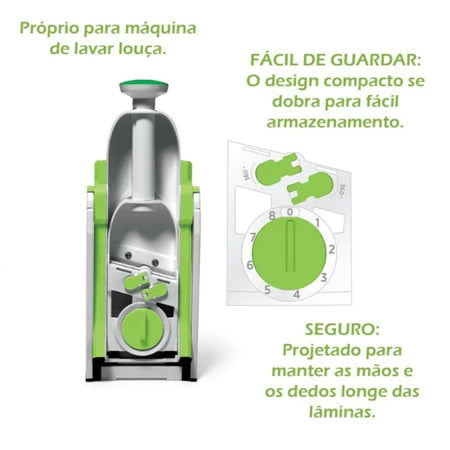 Cortador Fatiador Multifuncional + FRETE GRÁTIS