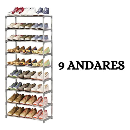 Sapateira Organizadora Compacta 9 andares + FRETE GRÁTIS