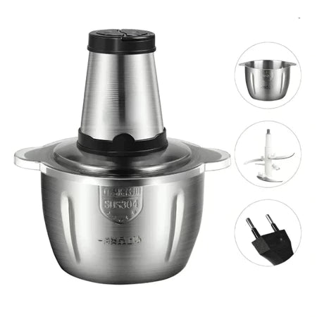 Triturador Elétrico Inox 2-3LT + FRETE GRÁTIS