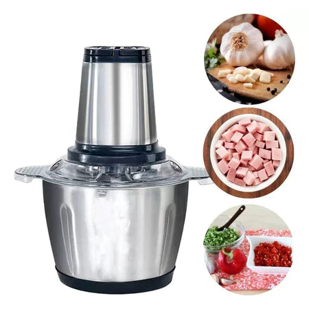 Triturador Elétrico Inox 2-3LT + FRETE GRÁTIS