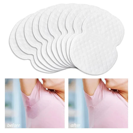 Protetor Absorvente de Axilas Unissex (Kit com 20)+ FRETE GRÁTIS