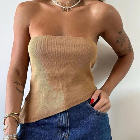 Blusa Feminina Tomara que Caia Assimetrica + FRETE GRÁTIS