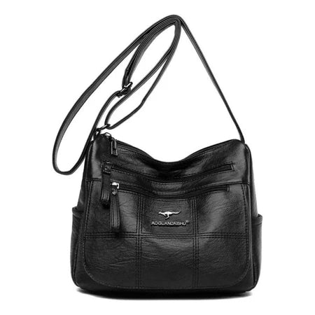 Bolsa Transversal Couro Ecológico + FRETE GRÁTIS