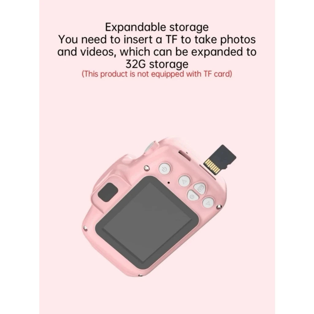 Câmera Digital Criativa Kids - Acompanha Cartão de Memória 32GB! + FRETE GRÁTIS