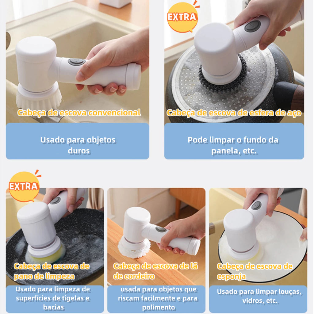 Escova de Limpeza Doméstica + FRETE GRÁTIS