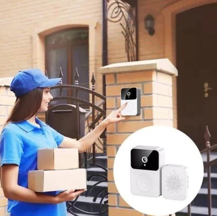 Campainha Wifi Eletrônica Sem Fio com Câmera + FRETE GRÁTIS