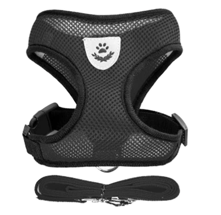 Kit 2 Pçs Guia + Coleira Peitoral Pet + FRETE GRÁTIS