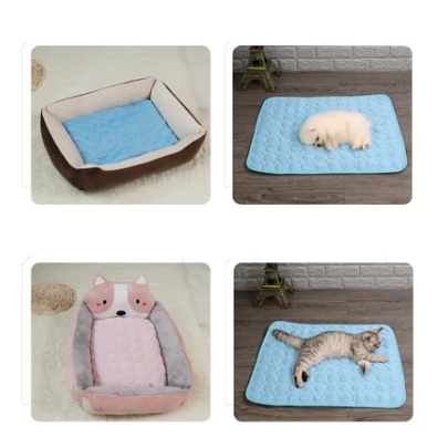 Tapete Gelado Pet cachorro gatos Térmico Refrescante + FRETE GRÁTIS