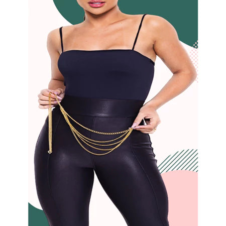 Cinto Corrente Modelo Tiras + FRETE GRÁTIS