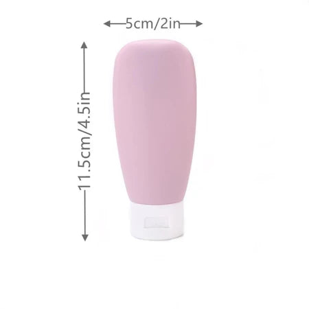 Kit com 4 Frascos Recarregáveis Portáteis + FRETE GRÁTIS