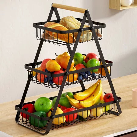 Fruteira Organizadora de Bancada + FRETE GRÁTIS