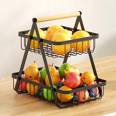Fruteira Organizadora de Bancada + FRETE GRÁTIS