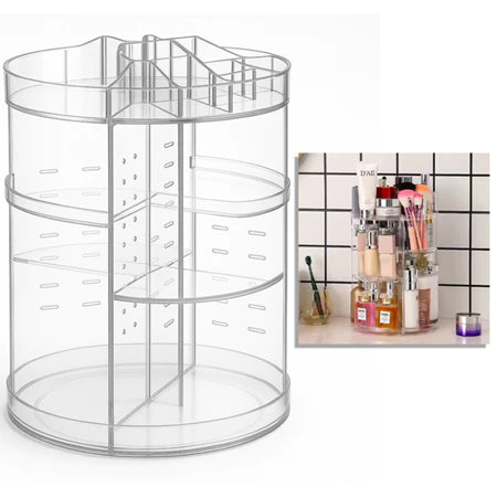 Organizador de Maquiagem Giratório 360º+ FRETE GRÁTIS