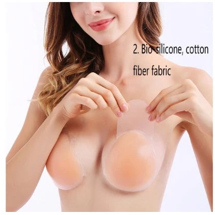 Sutiã de Silicone Invisível Reutilizável + FRETE GRÁTIS