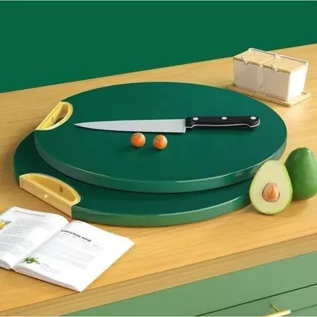 Tábua de Corte Verde Antibacteriana com Suporte em Pé + FRETE GRÁTIS