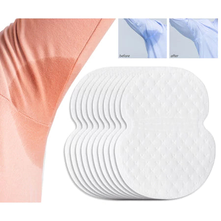 Protetor Absorvente de Axilas Unissex (Kit com 20)+ FRETE GRÁTIS