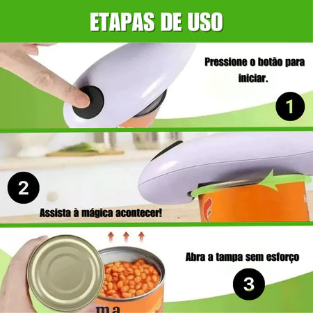 Abridor de Lata Automático + FRETE GRÁTIS